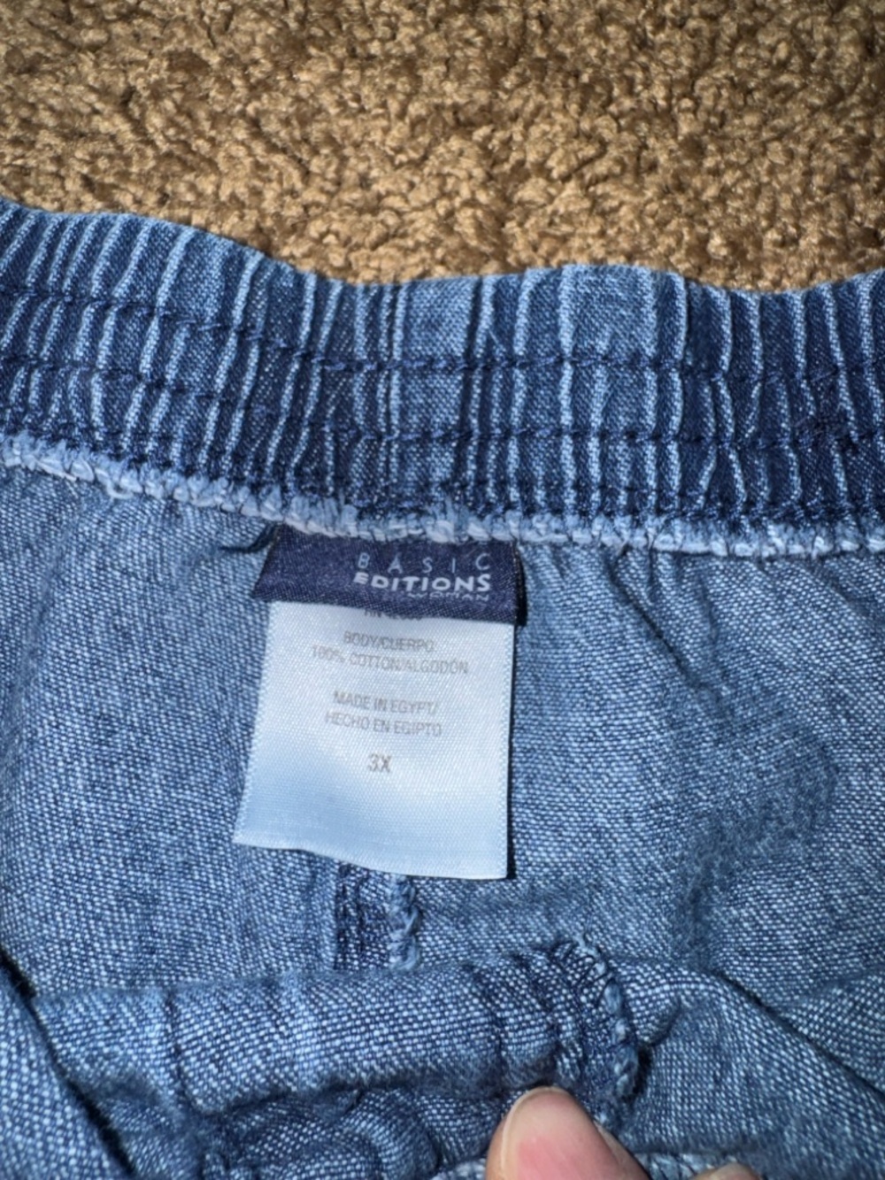 Women’s Basic Editions Jean Shorts - Picture 3 of 4
